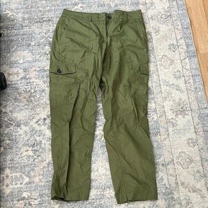 Michael Kors women Green Cargo Pants